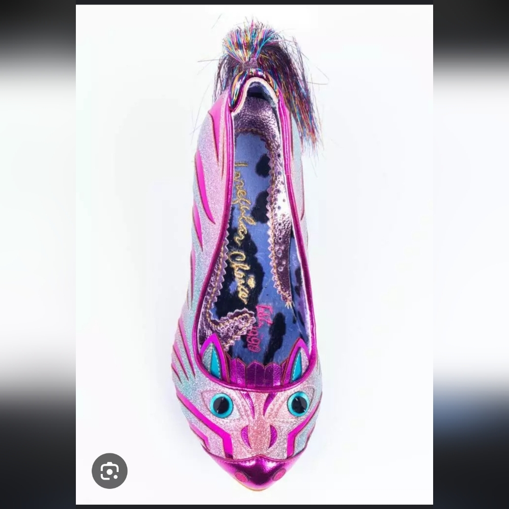 Irregular Choice Zebra Heels - Picture 3 of 15